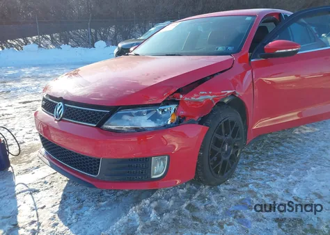 2012 Volkswagen Jetta Gli из США, поврежденный, VIN 3VW5A7AJ4CM024013